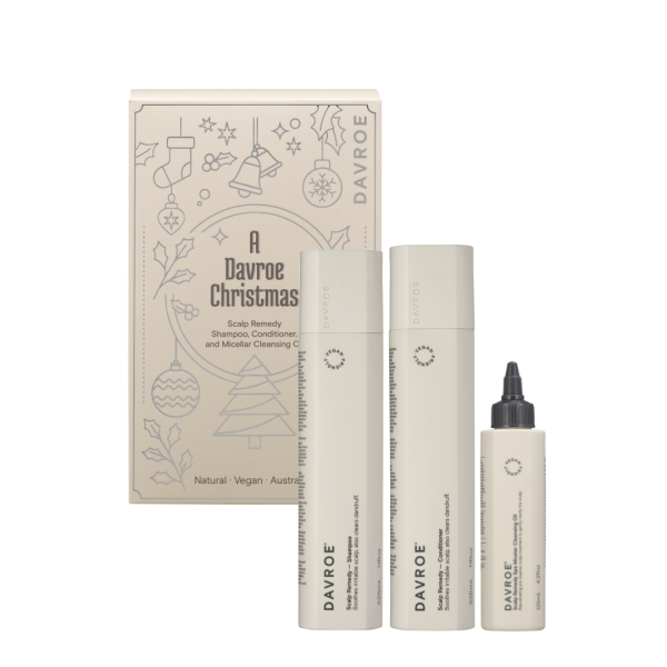 A Davroe Christmas Scalp Remedy Trio Pack