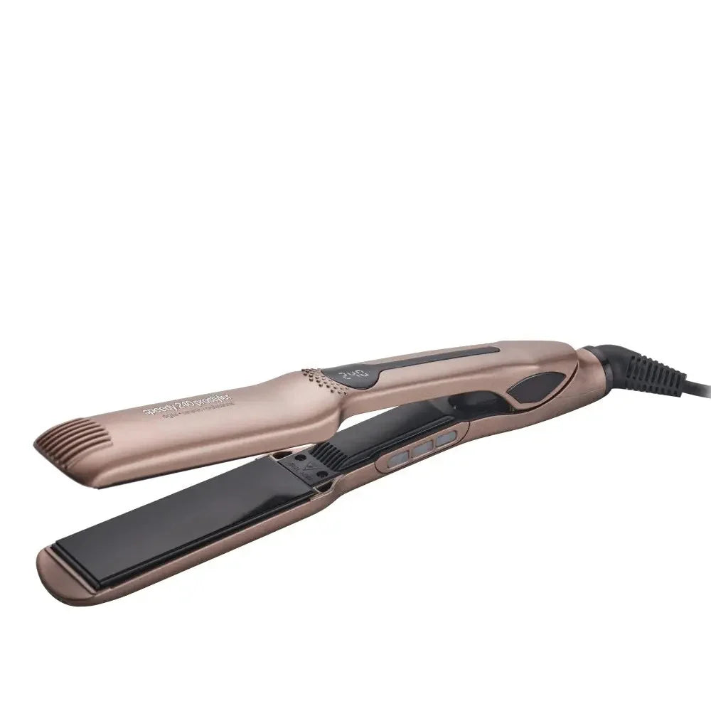 Speedy 240 ProStyler Hair Straightener – Wide Plate, Limited Edition Gold Colour