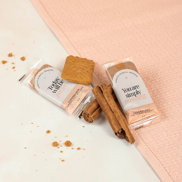 The Mindful Bakery Caramelised Speculoos Biscuit Pack - 25