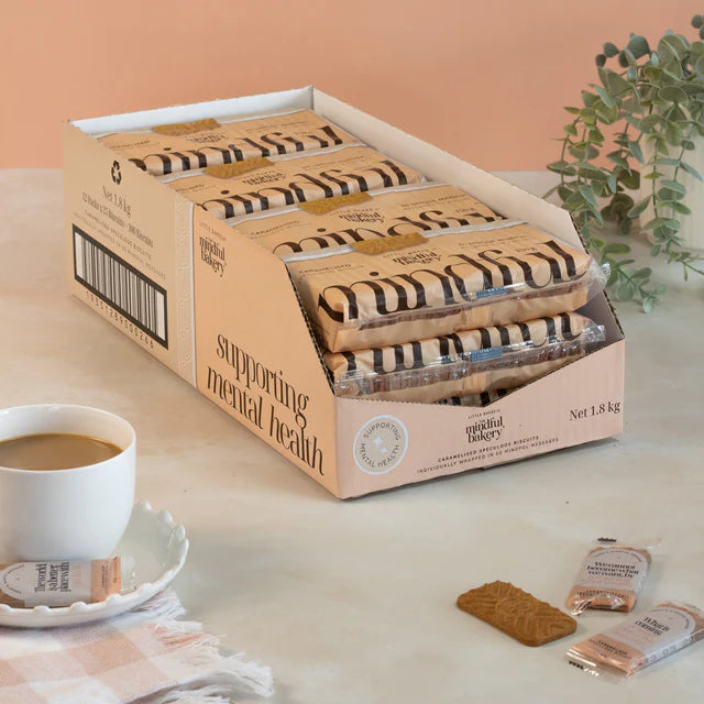 The Mindful Bakery Caramelised Speculoos Biscuit Pack - 25