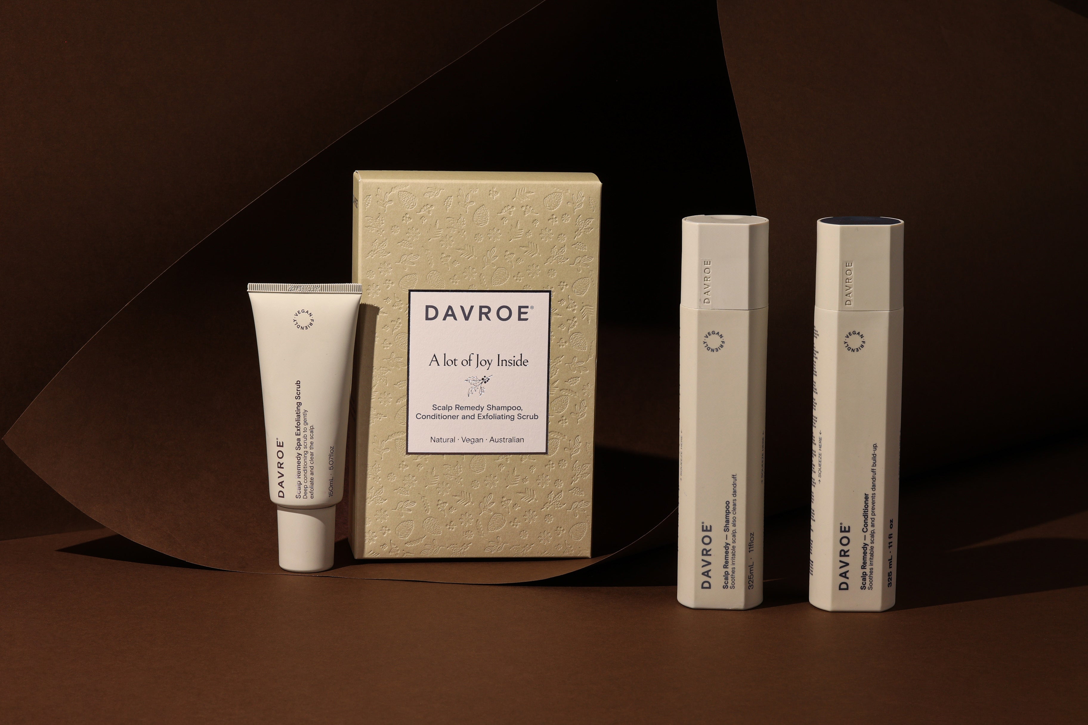 Davroe Christmas Scalp Remedy Trio
