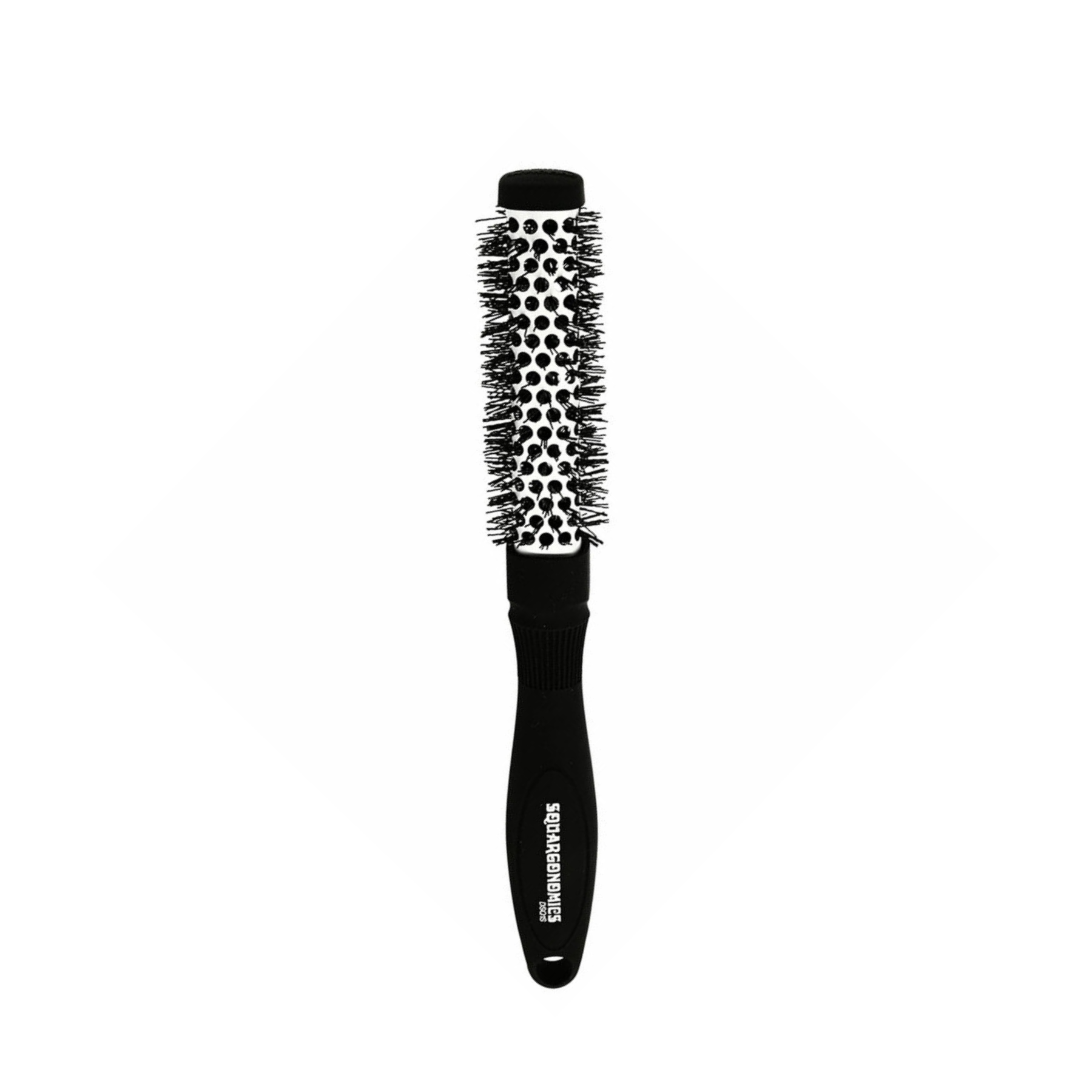 Denman DSQ1S Squaregonomics 20mm Silver Brush