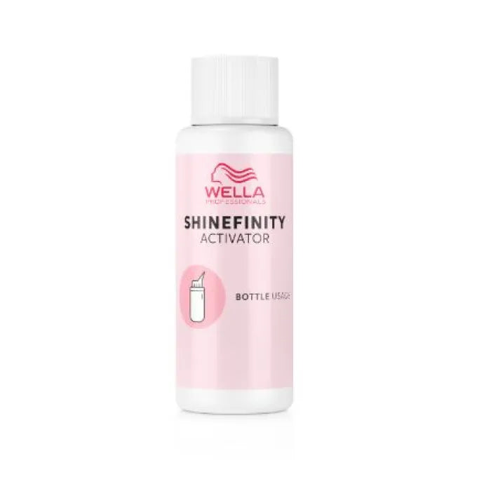 Wella Shinefinity Activator 2% Bottle application