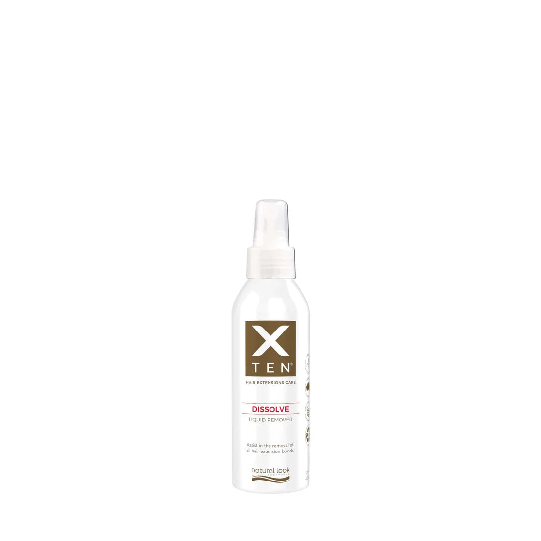 Natural Look X-Ten  Dissolve Liquid Remover 125ml