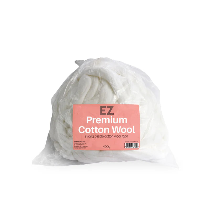 EZ Premium Cotton Wool 400g