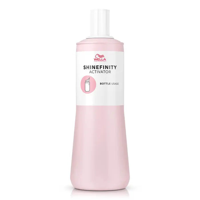 Shinefinity Activator 2% Bottle application