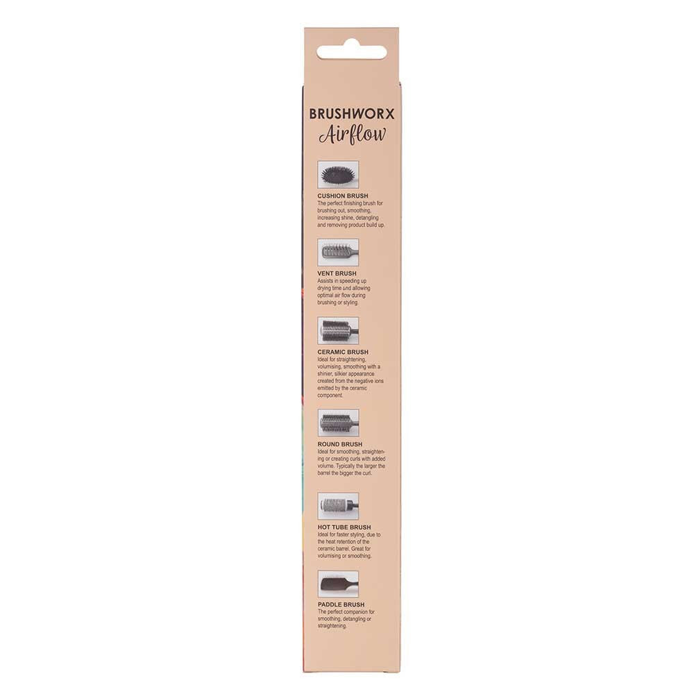 Brushworx Airflow Medium Hot Tube Long