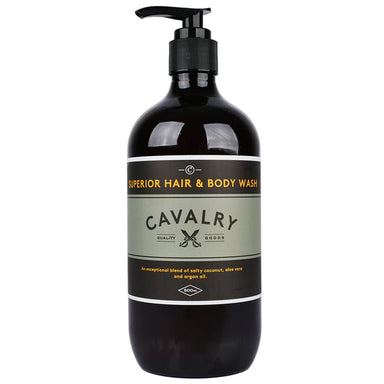 Cavalry 3 in 1 Hair and Body Wash 500ml