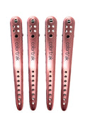 Colortrak Metal Rose Gold Clips - 4pk