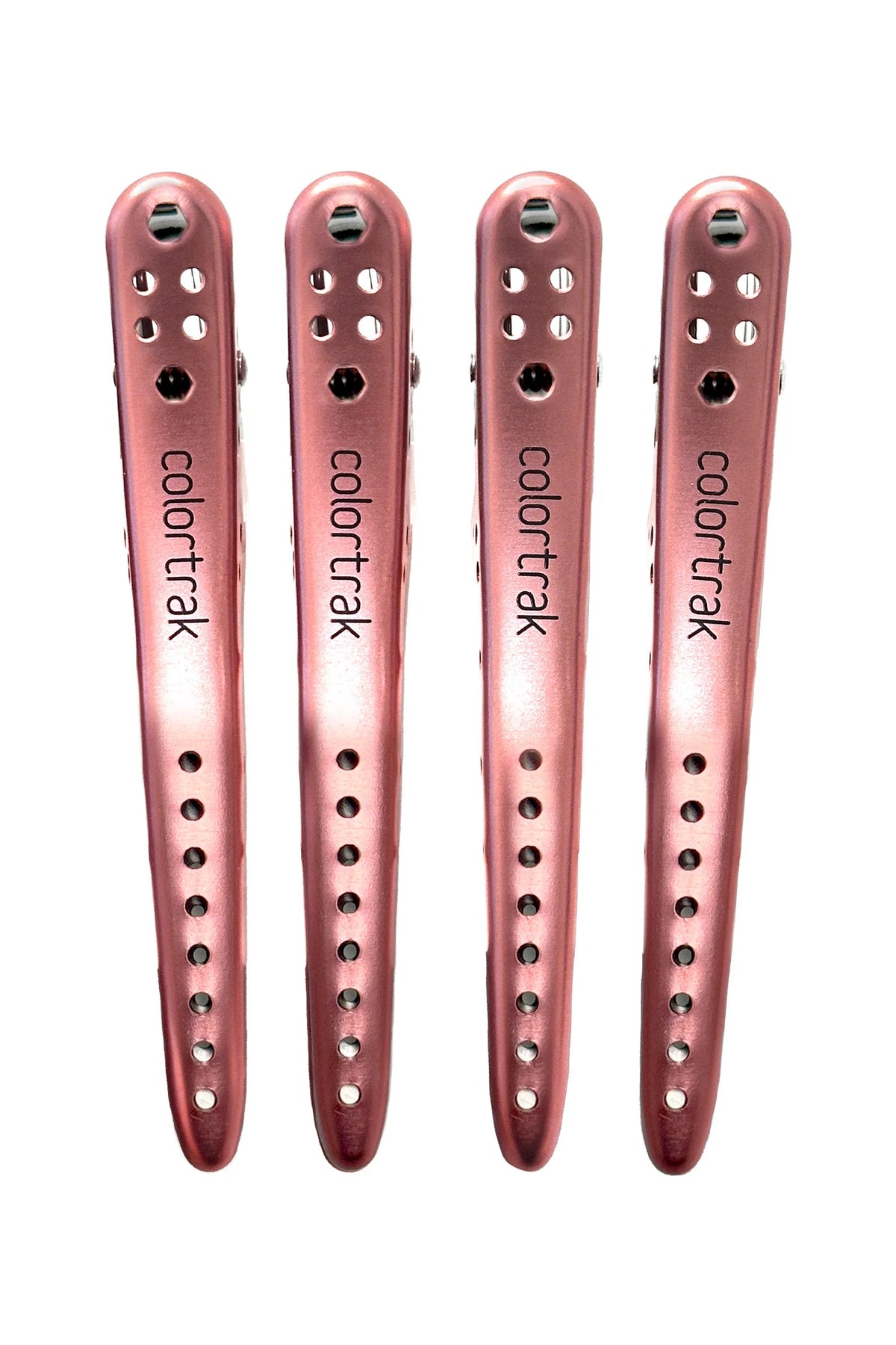 Colortrak Metal Rose Gold Clips - 4pk