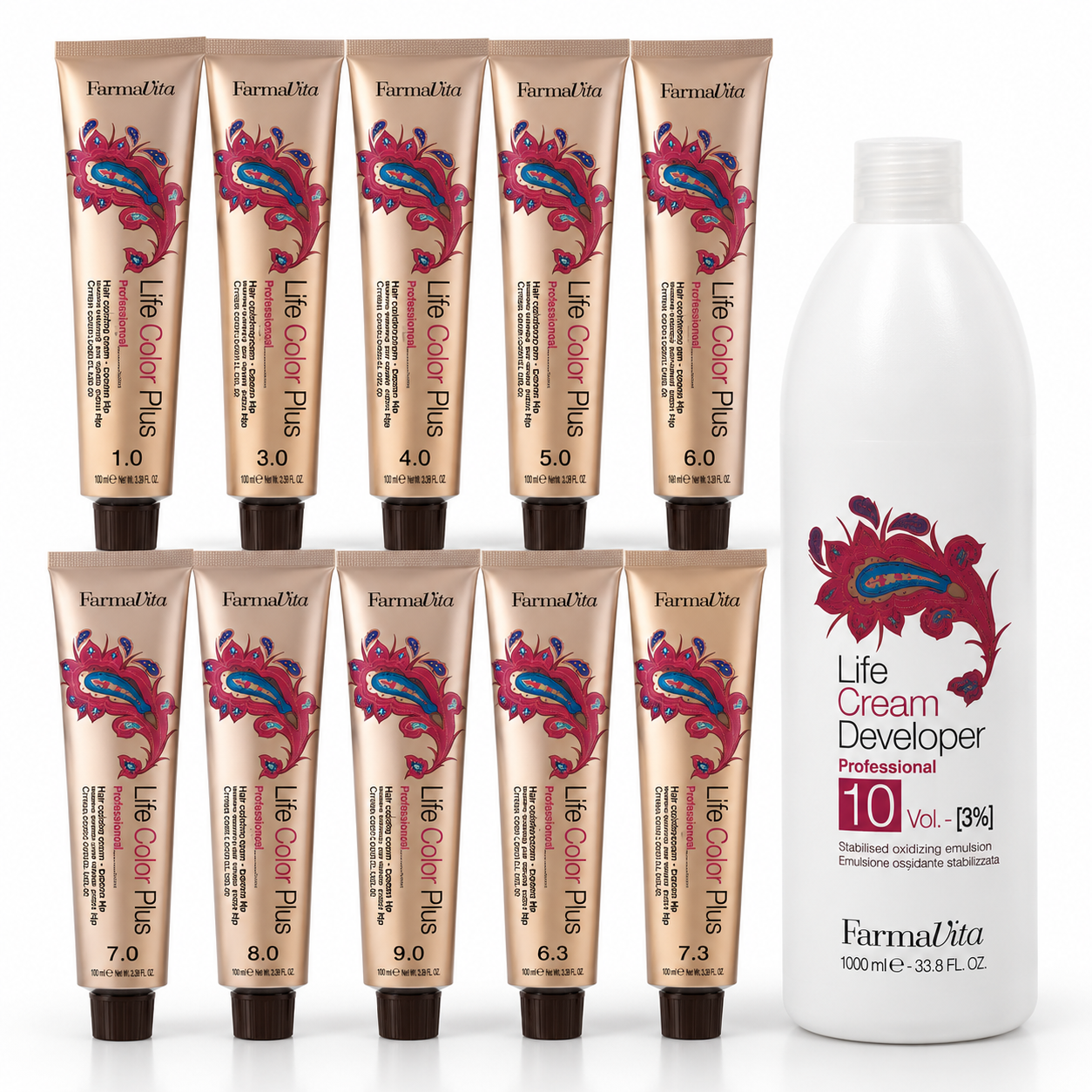 Farmavita Life Color Start Up Deal - 10 Colors