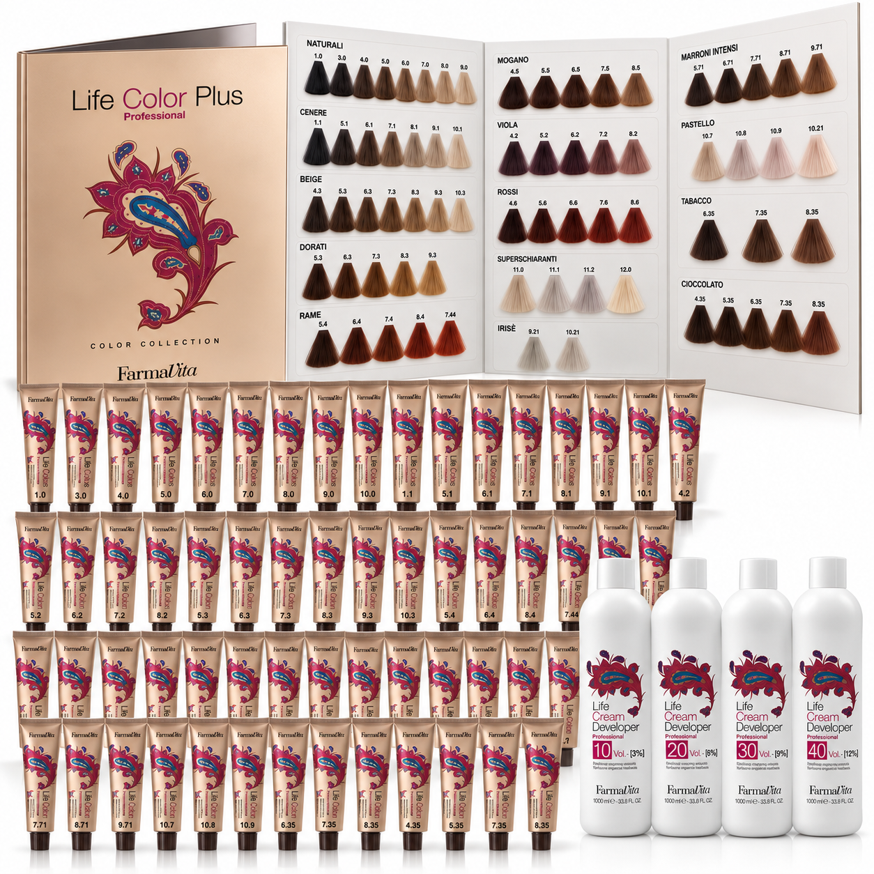 Farmavita Life Color Start Up Deal - 50 Colors
