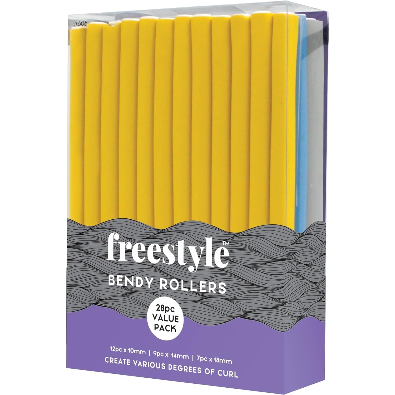 Freestyle Bendy Rollers 28 pce value pack