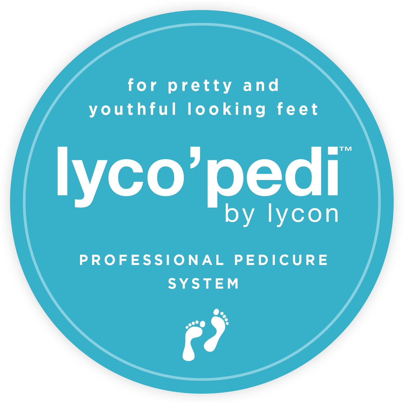 Lycon Lyco'pedi Circle Salon Sticker 1pc