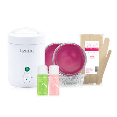 Lycon Wax-Cellence Deluxe Home Waxing Kit