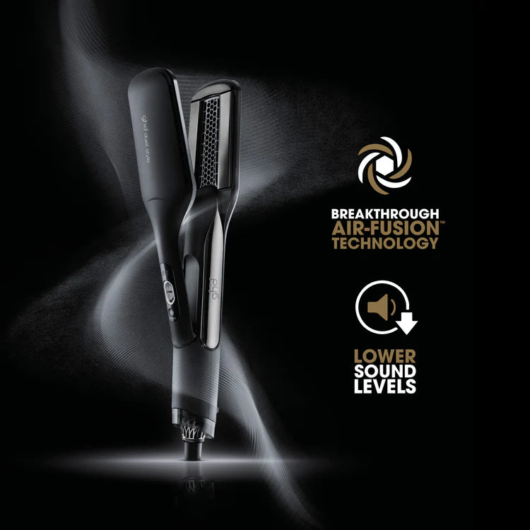 GHD Duet Style 2-in-1 Hot Air Styler in Black. Professional Use
