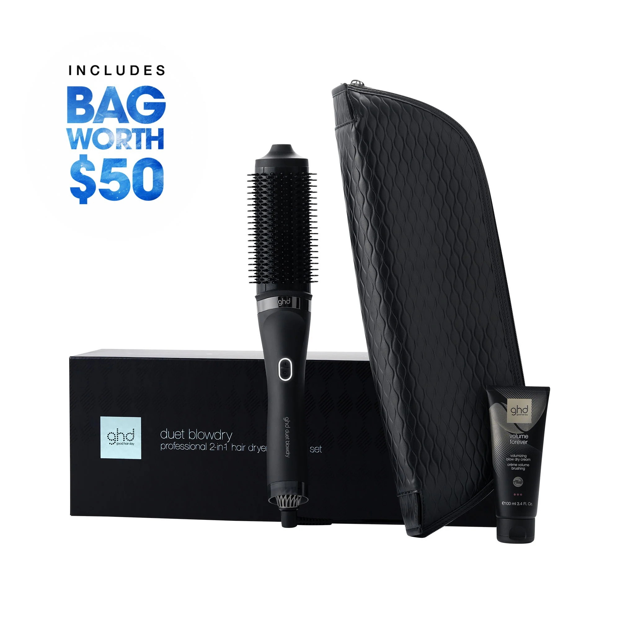 GHD Duet Blowdry Brush Gift Set