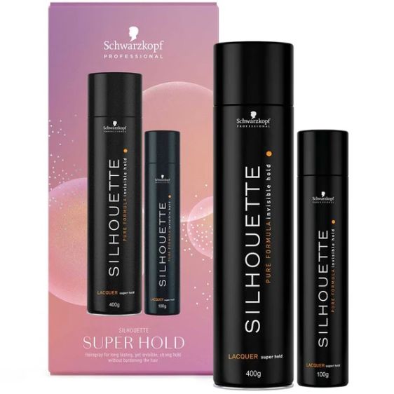 Schwarzkopf Silhouette Hairspray Invisible Hold Christmas Pack