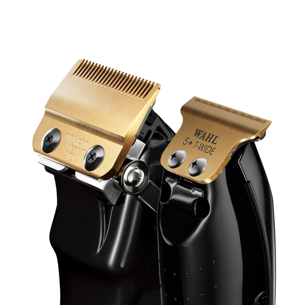 Wahl 5 Star Black Magic Clip & Black Detailer Li Combo