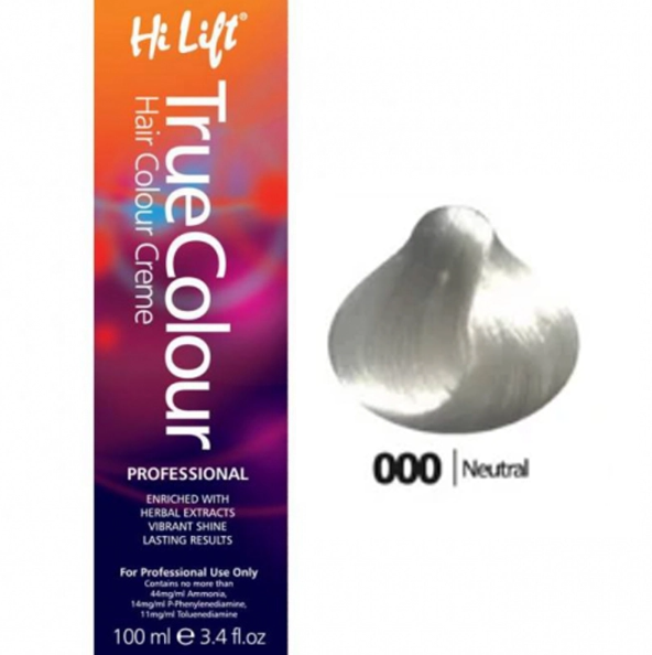 Hi Lift True Colour Permanent Hair Dye Cream Color 100gm