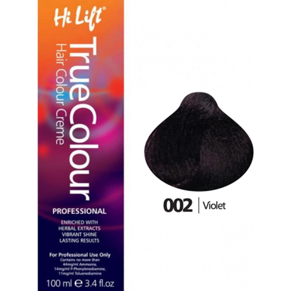 Hi Lift True Colour Permanent Hair Dye Cream Color 100gm