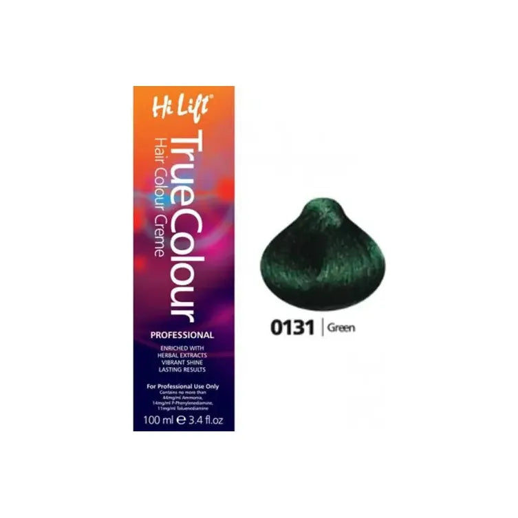 Hi Lift True Colour Permanent Hair Dye Cream Color 100gm Level 1 - 9