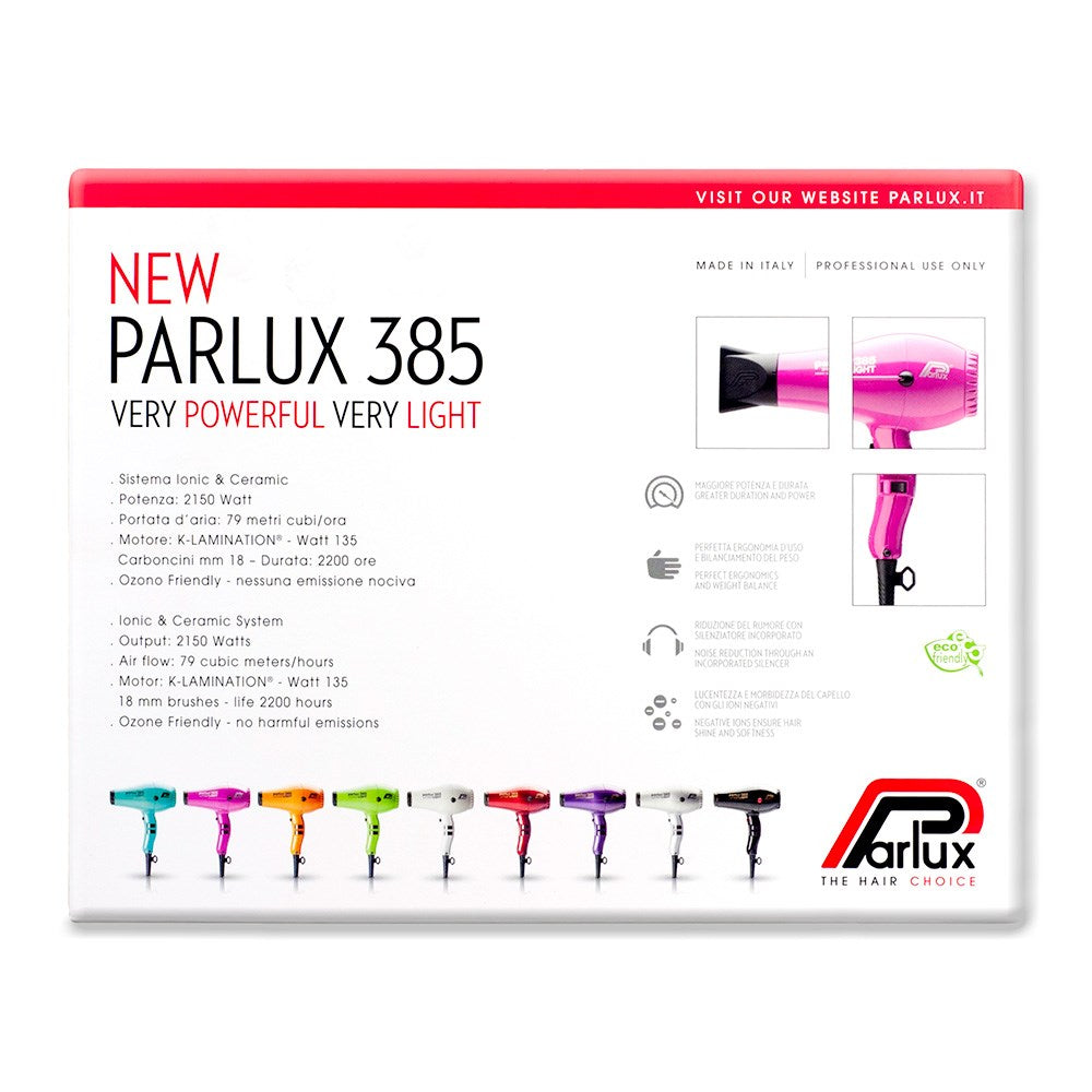 Parlux 385 Ionic Dryer 2150W