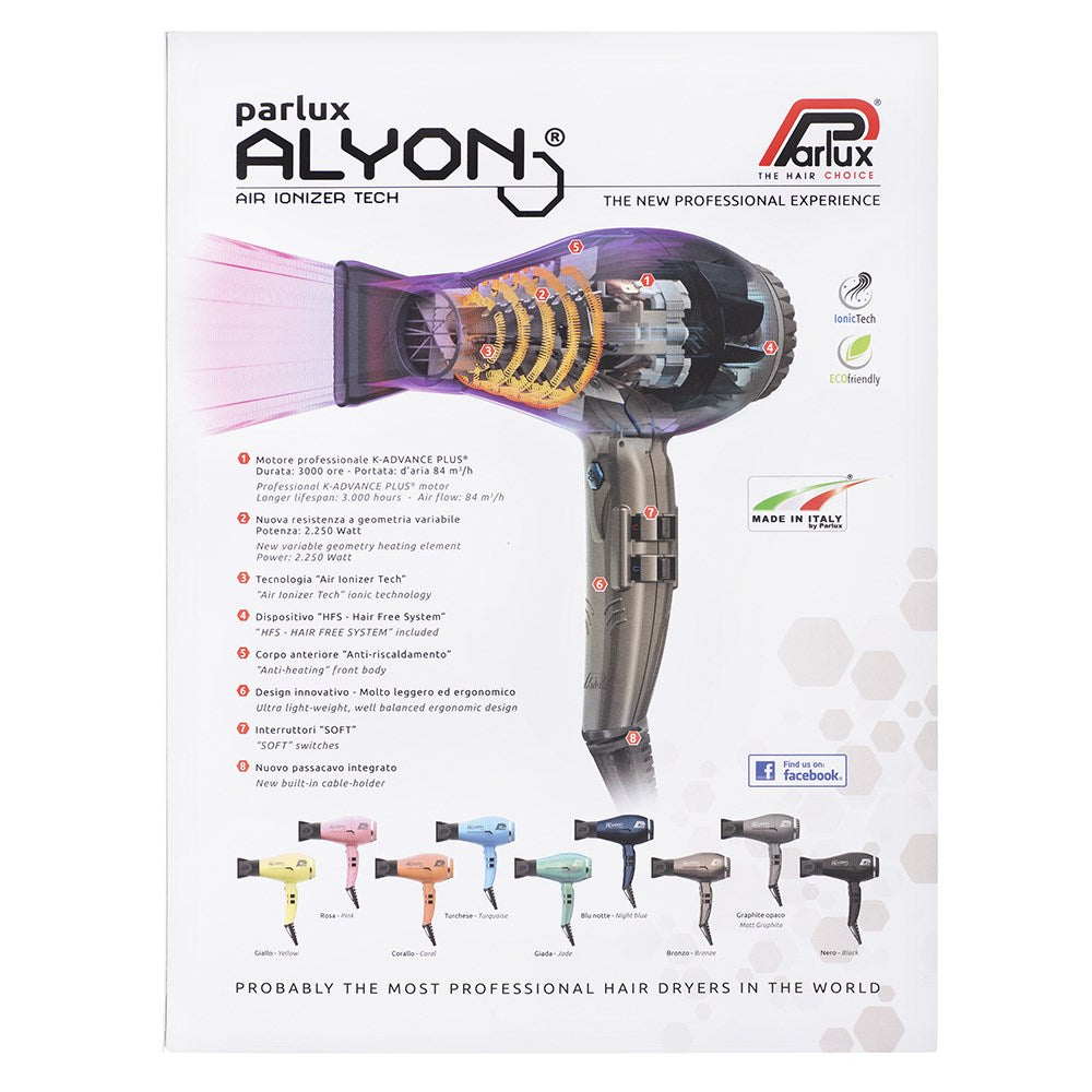 Parlux Alyon Hair Dryer 2250W