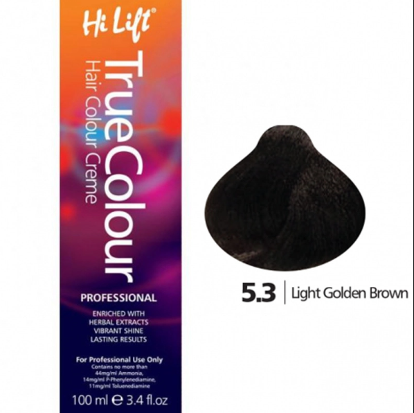 Hi Lift True Colour Permanent Hair Dye Cream Color 100gm