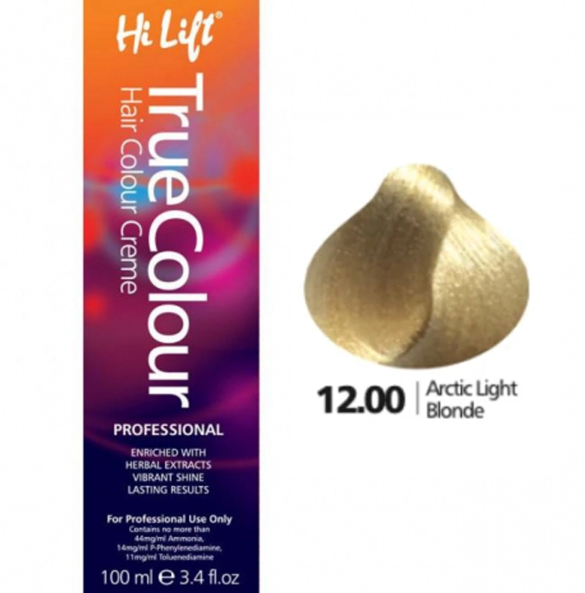 Hi Lift True Colour Permanent Hair Dye Cream Color 100gm