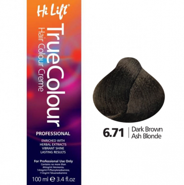 Hi Lift True Colour Permanent Hair Dye Cream Color 100gm