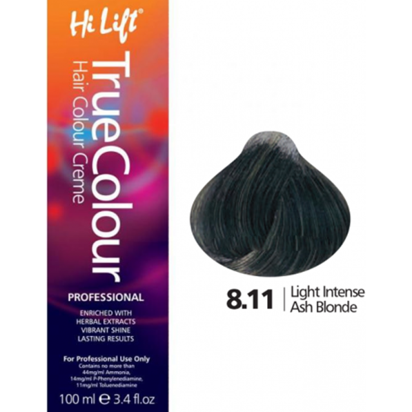 Hi Lift True Colour Permanent Hair Dye Cream Color 100gm Level 1 - 9