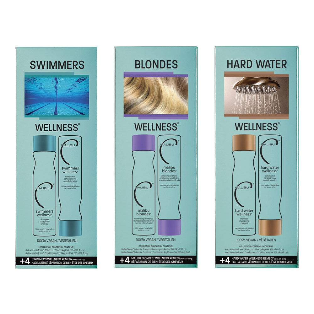 Malibu C Blondes Wellness Collection Pack 266ml