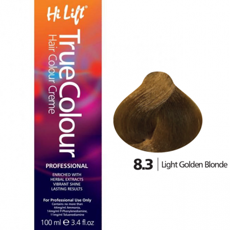 Hi Lift True Colour Permanent Hair Dye Cream Color 100gm