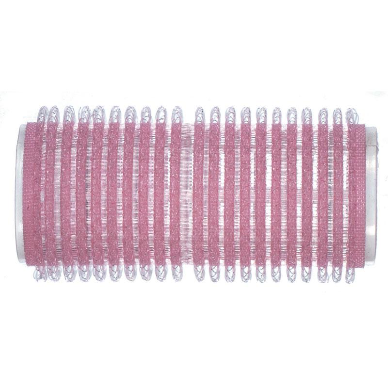 Hi Lift 25mm Velcro Roller Pink Pack 6 - Hair and Beauty Solutions