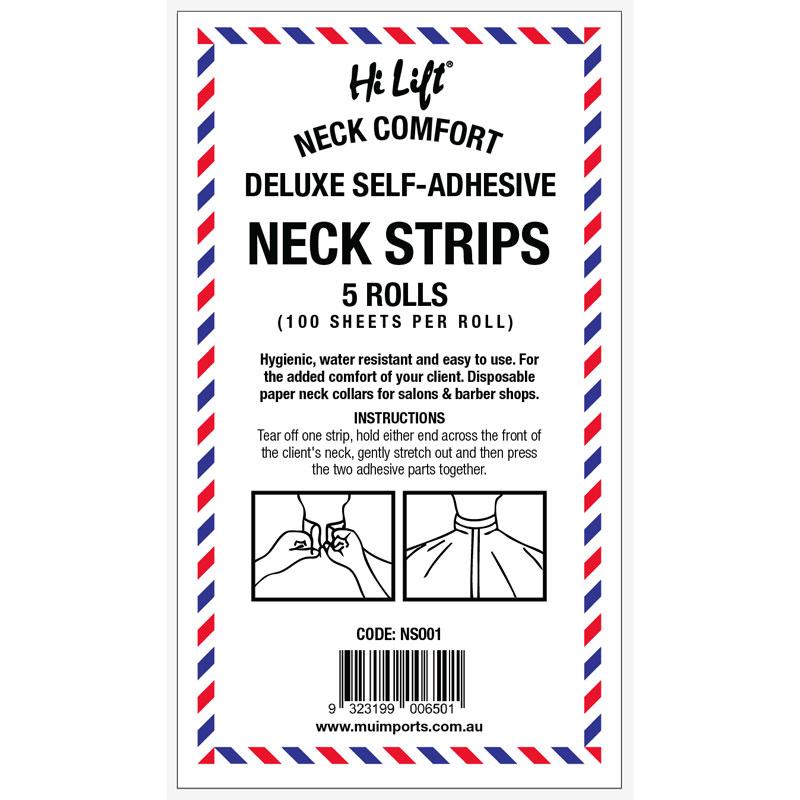 Hi Lift Deluxe Neck Strips - Hair and Beauty Solutions