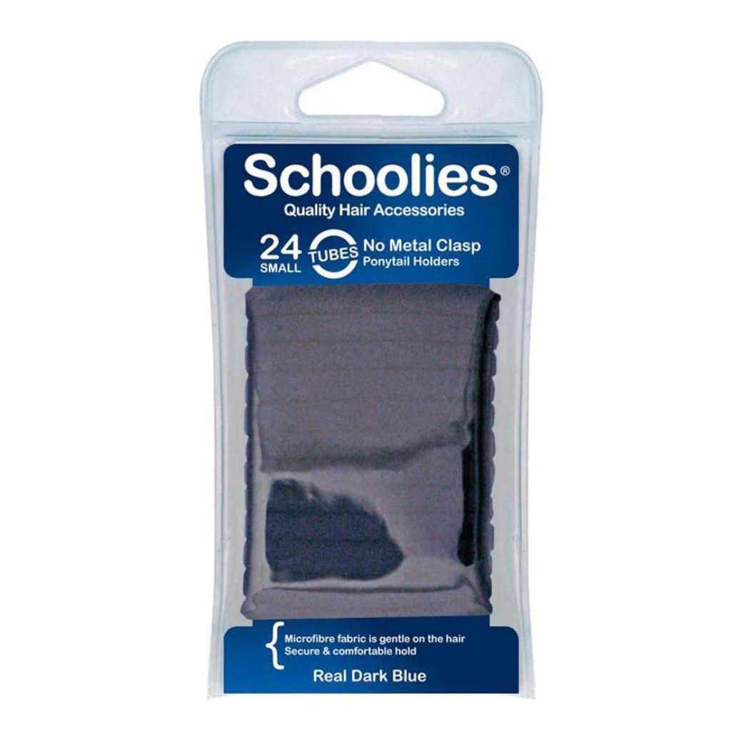 Schoolies Tubes Ponytail Holders 24pc