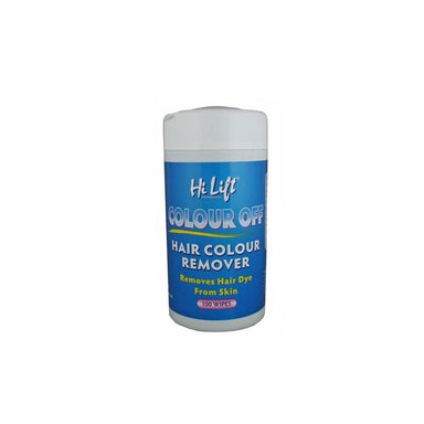 Hi Lift Color Off Wipes Tub 100 wipes - Hair and Beauty Solutions
