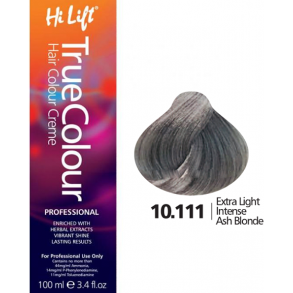 Hi Lift True Colour Permanent Hair Dye Cream Color 100gm Level 1 - 9