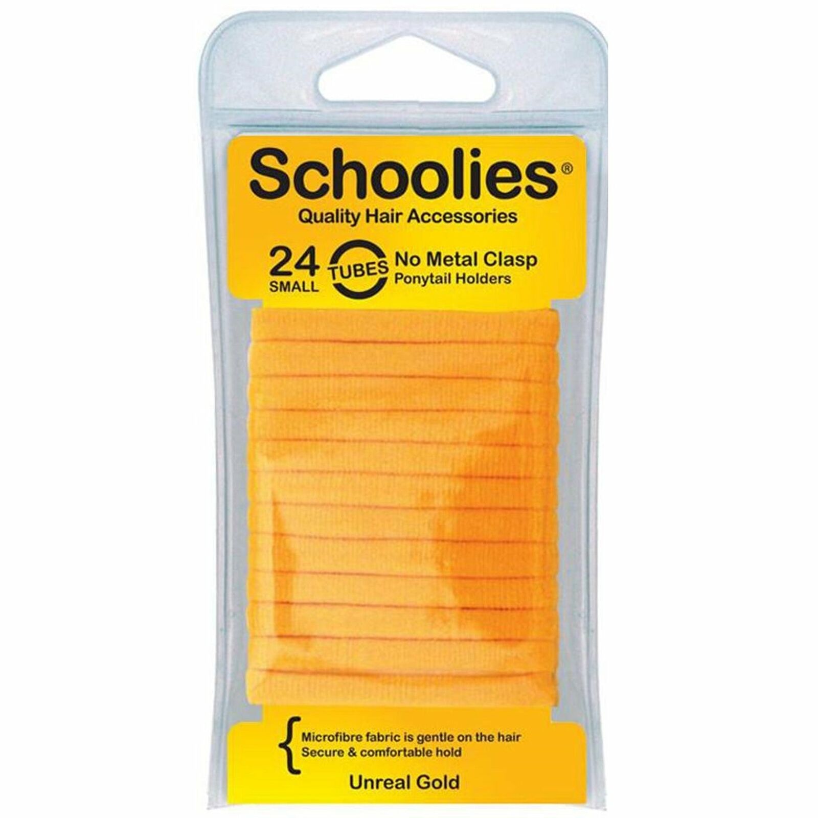 Schoolies Tubes Ponytail Holders 24pc