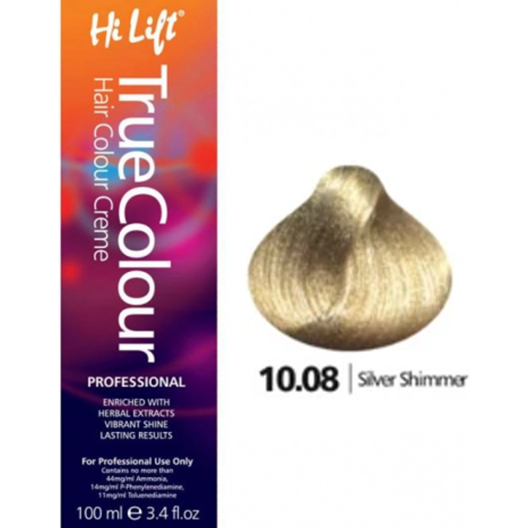 Hi Lift True Colour Permanent Hair Dye Cream Color 100gm Level 1 - 9